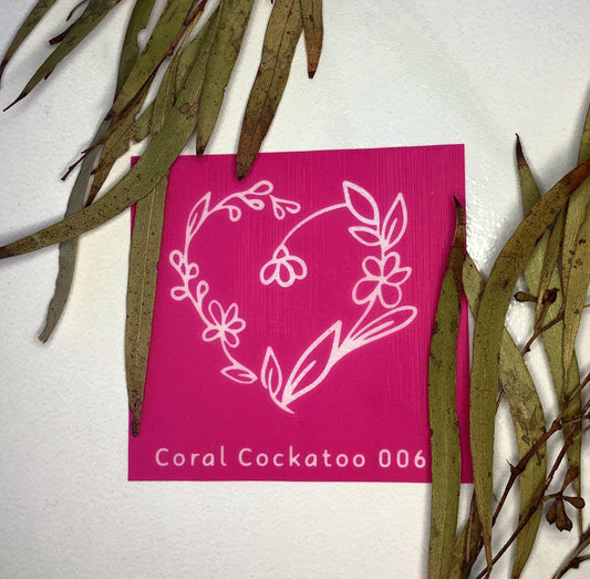 Floral Heart Ceramics Silkscreen 006