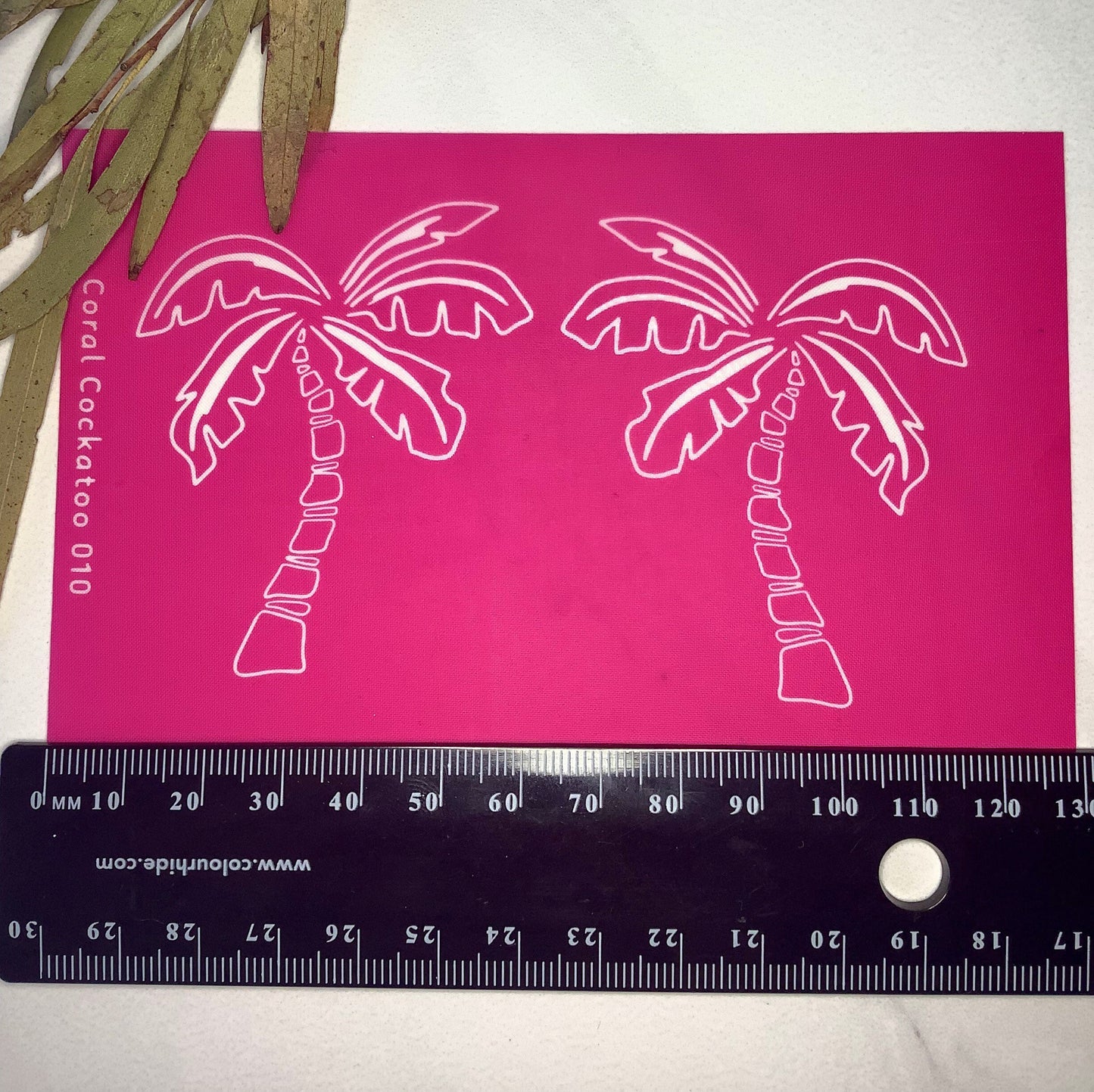 Palm Trees Ceramics Silkscreen 010