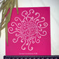Swirl Sun Ceramic Silkscreen  018