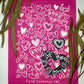Valentines Hearts Silkscreen 085