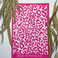 Leopard Spot Inverted Medium Print Pattern Silkscreen 070