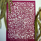 Leopard Spot Inverted Small Print Pattern Silkscreen 073