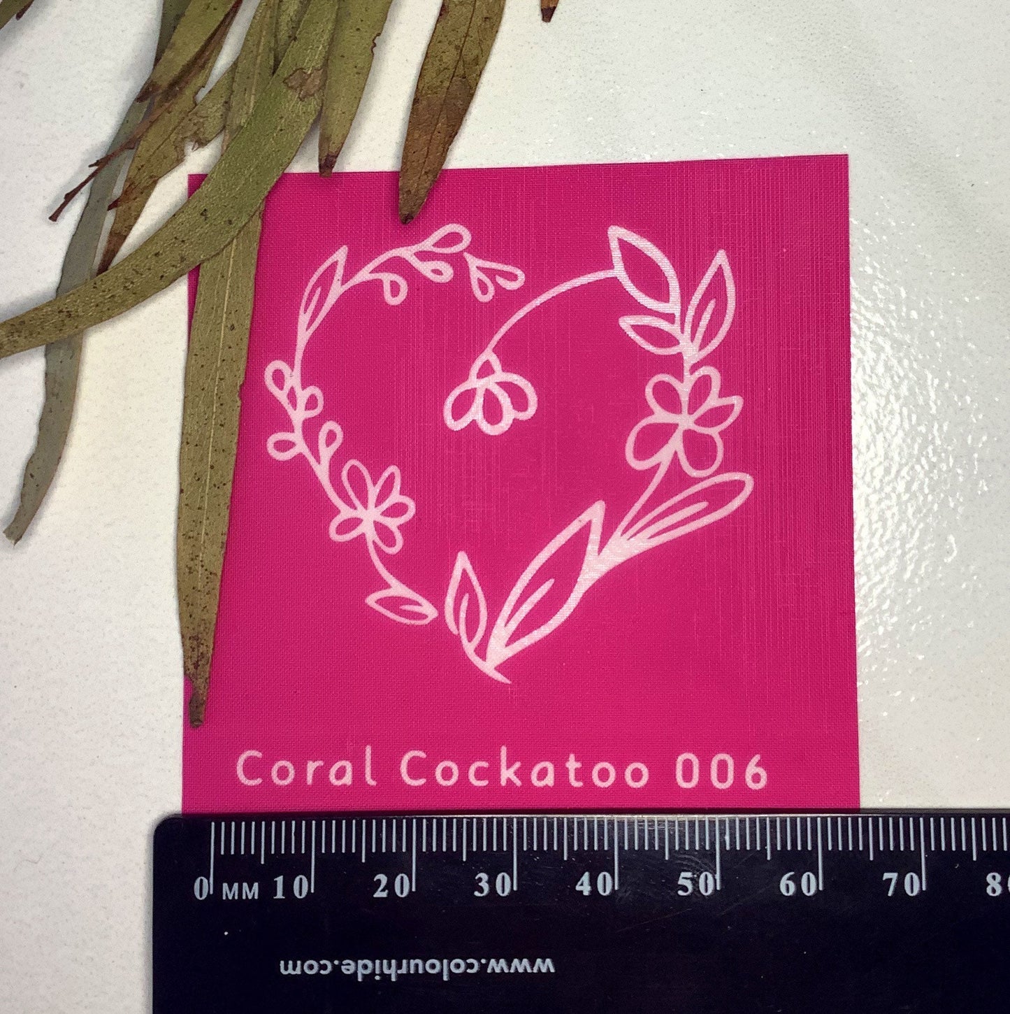 Floral Heart Ceramics Silkscreen 006