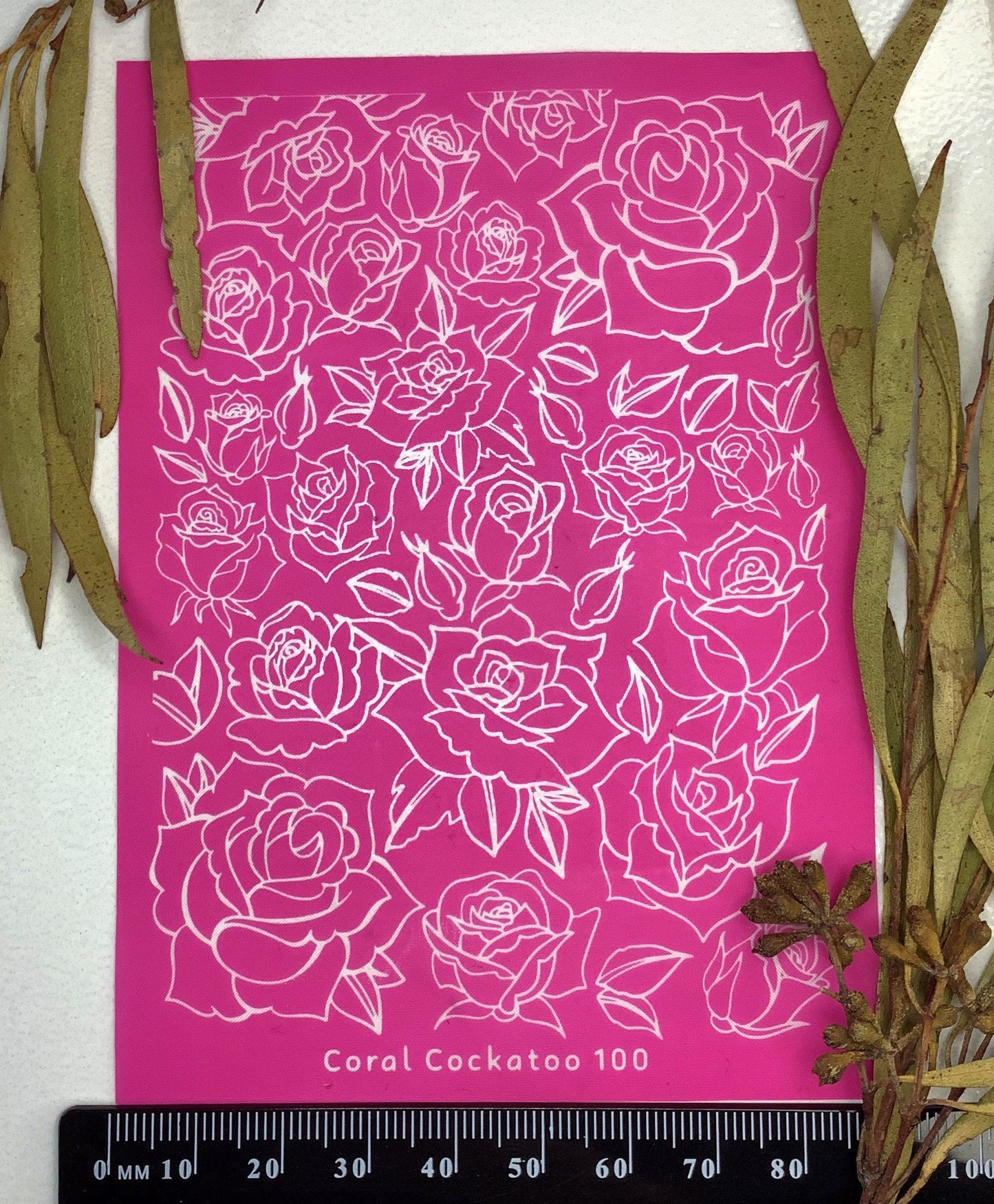 Roses Silkscreen 100