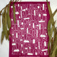 Gustav Romantic Geometric Squares Silkscreen 107