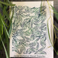 Eucalyptus Leaves Ditsy Print Colour Water Transfer 002