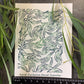 Eucalyptus Leaves Ditsy Print Colour Water Transfer 002