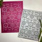 Folk Floral Wallpaper Silkscreen 144