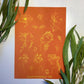 Monoline Womens Floral Faces Silkscreen 128