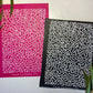 Monoline Single Continuous Line Squiggle Pattern Silkscreen 130
