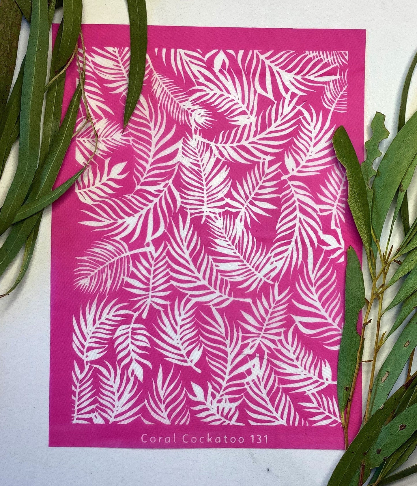 Jungle Palms Silkscreen 131