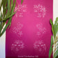 Monoline Womens Floral Faces Earring Pairs Silkscreen 132