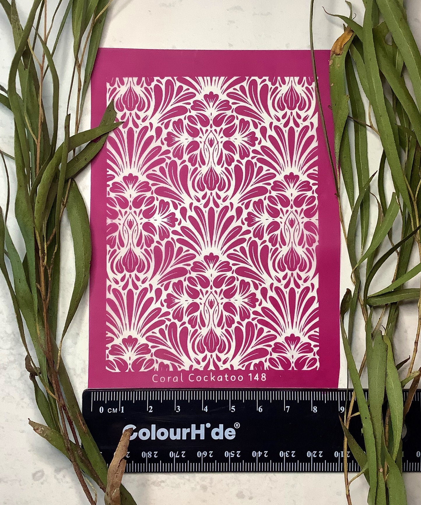 Art Nouveau Blossoms Silkscreen 148