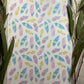 Watercolour Feathers  Colour Water Transfer 007