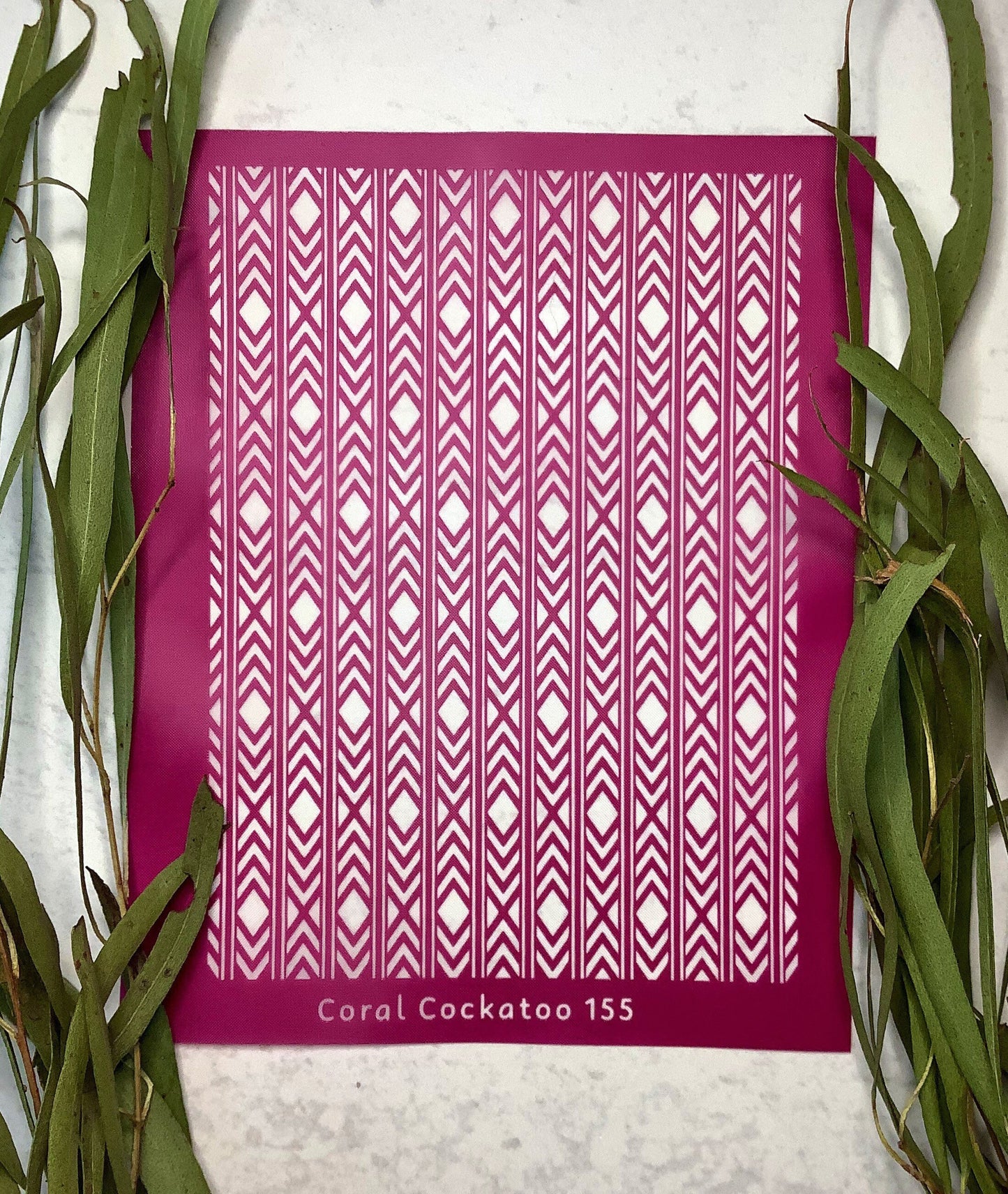 Tribal Diamonds Silkscreen 155