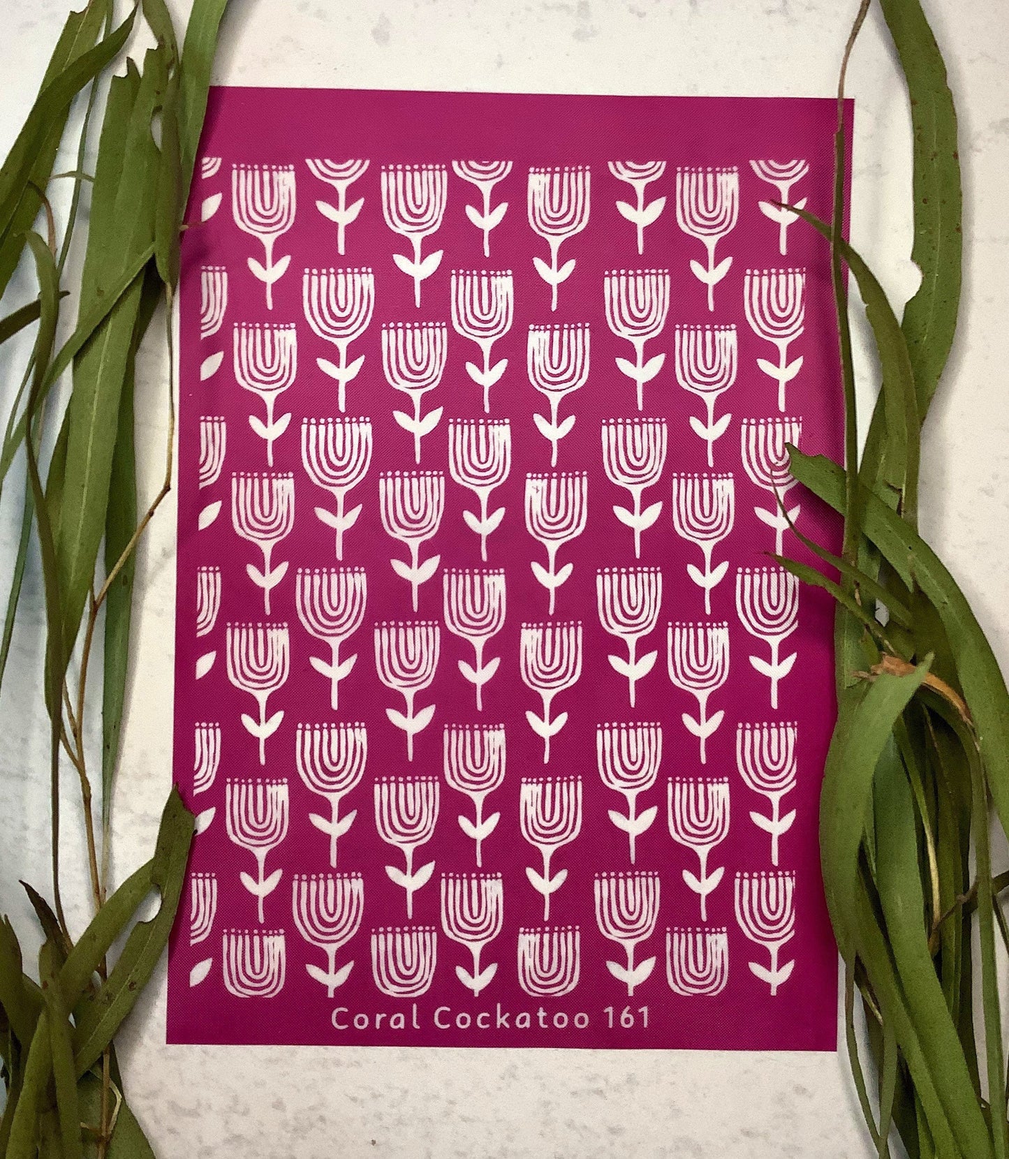 Bohemian Tulips Silkscreen 161