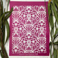 Art Nouveau Blossoms Silkscreen 148