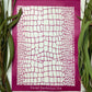 Crocodile Skin Silkscreen 154
