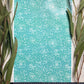 Teal Succulents Colour Water Transfer 014