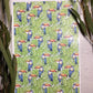 Watercolour Monsterras and Toucans Colour Water Transfer 020