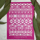 Aztec Geometry with Hearts Silkscreen 174