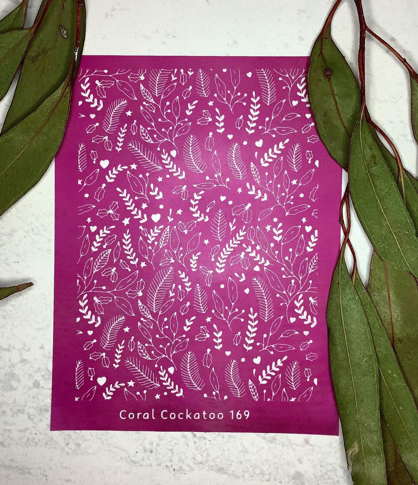 Christmas Flora Silkscreen 169