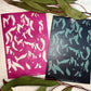 Eucalyptus Blossoms and Leaves 3 Part Silkscreen 188