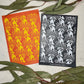 Forest Witch Leaves and Skulls Silkscreen 220