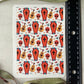 Sugar Skulls with Guitars and Coffins Colour Water Transfer 062