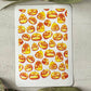 Halloween Pumpkins Colour Water Transfer 063