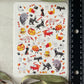 Halloweenie Party Animals Colour Water Transfer 065