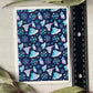 Watercolour Dark Snowflakes Colour Water Transfer 060