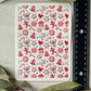 Ditsy Christmas Gingerbread Cookies Print Colour Water Transfer 071