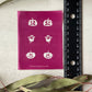Pumpkin & Ghosts Earring Pairs No.1 Silkscreen 196