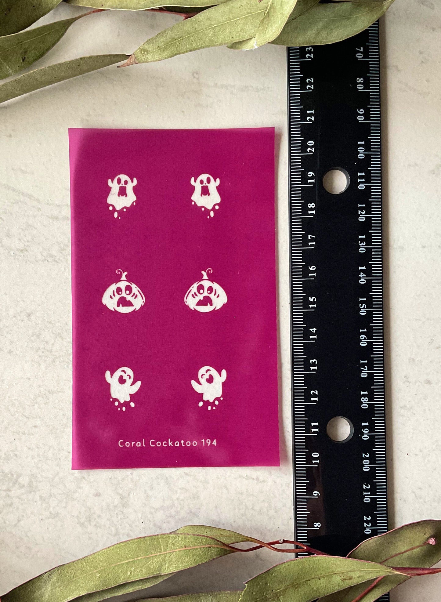 Ghosts & Pumpkins Earring Pairs No.3 Silkscreen 194