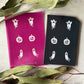 Ghosts & Pumpkins Earring Pairs No.4 Silkscreen 195