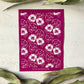 Forest Witch Skull Flowers Silkscreen 218