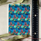 Cobalt Flame Lily Pattern Colour Water Transfer 047
