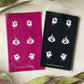 Ghosts & Pumpkins Earring Pairs No.3 Silkscreen 194