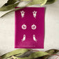 Ghosts & Pumpkins Earring Pairs No.4 Silkscreen 195