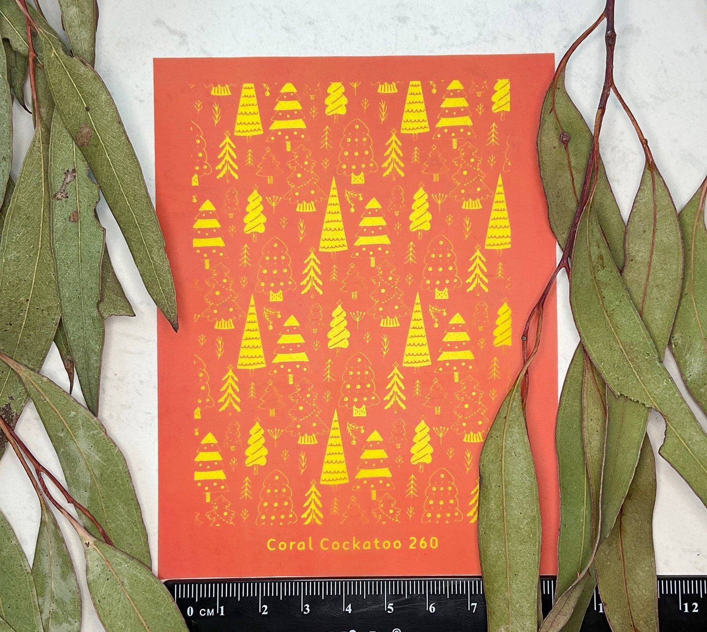 Christmas Fir Trees Silkscreen 260