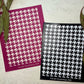 Techno Houndstooth Large Silkscreen 252