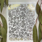 Mini Eucalyptus Blossoms Gold Foil 002