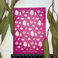 Bells and Holly Silkscreen 261