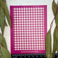 Traditional Houndstooth Small Silkscreen 253
