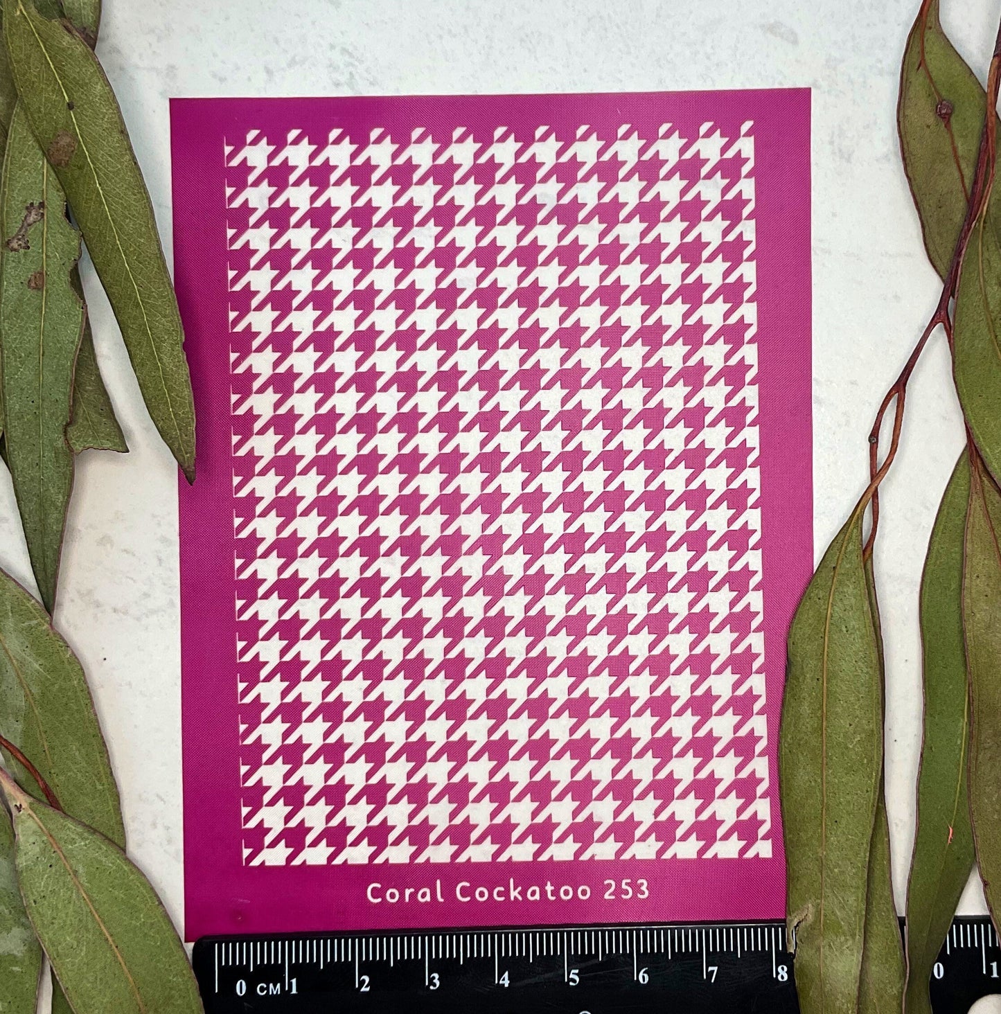 Traditional Houndstooth Small Silkscreen 253