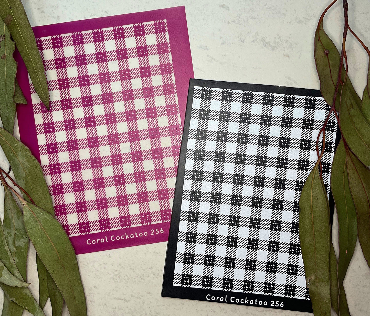 Gingham Silkscreen 256