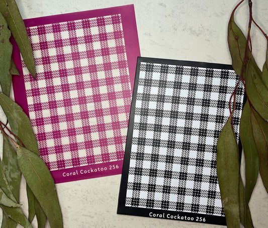 Gingham Silkscreen 256