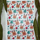 Rudolph the Reindeer with Christmas Trees Colour Water Transfer 082