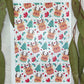 Rudolph the Reindeer with Christmas Trees Colour Water Transfer 082